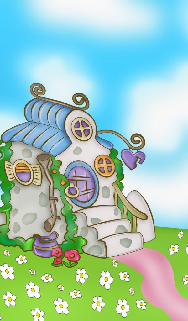 Пейзаж в мультфильме Смешарики