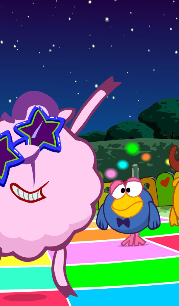 Нюша суперзвезда в мультфильме Смешарики