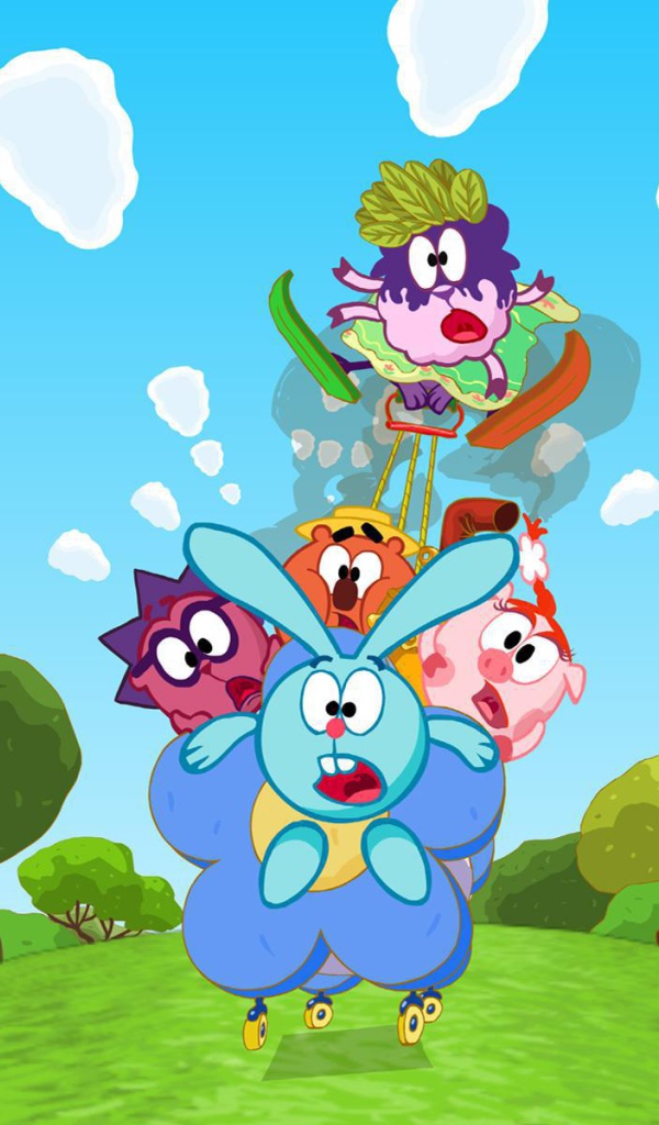 Кадр из мультфильма Смешарики