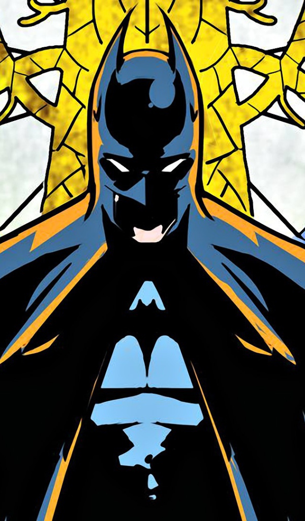 Бэт ман у витража