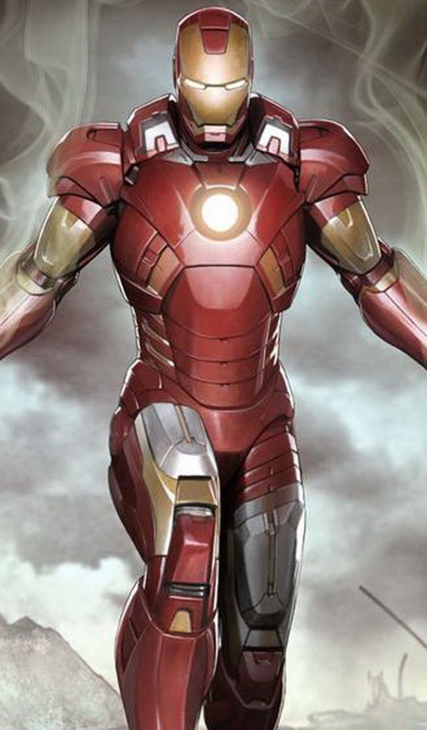 Железный человек из комиксов Марвела