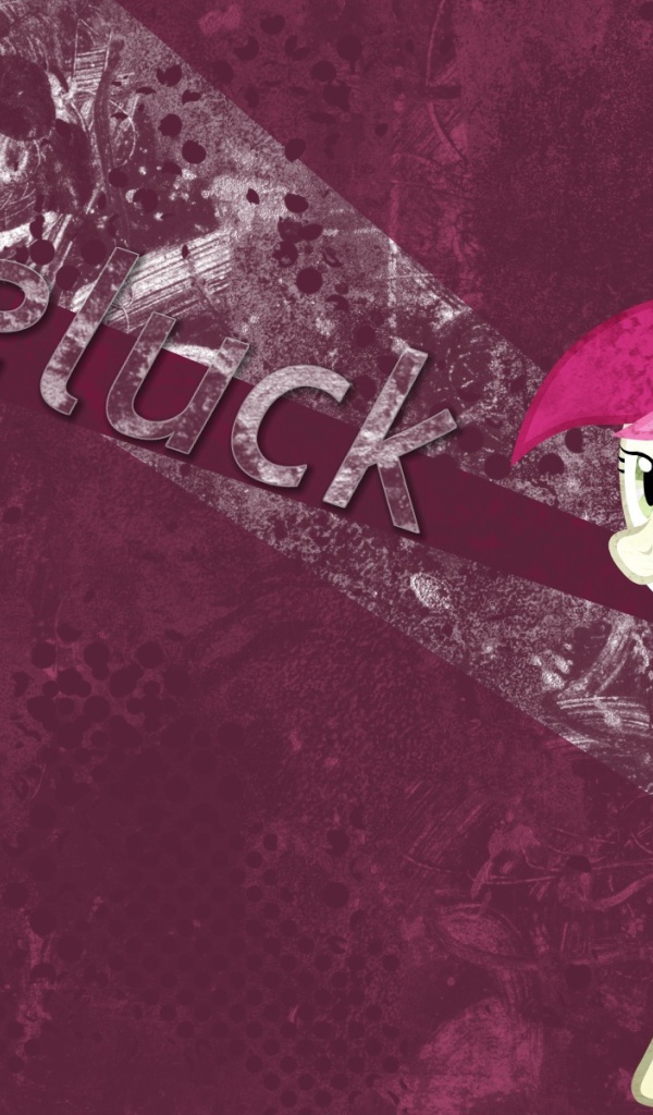 Маленькая пони с розой