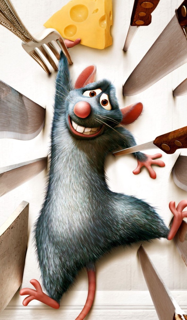 Крыса с сыром