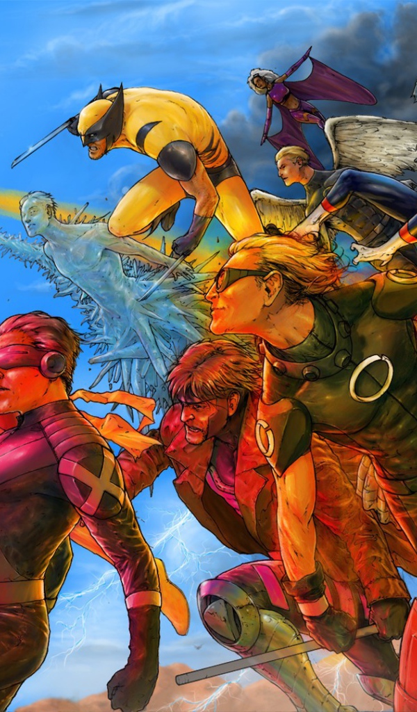 Супер герои идут к своей цели