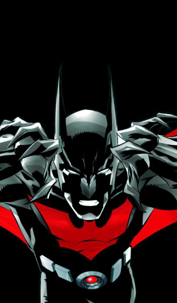 Бэтмен на черном фоне