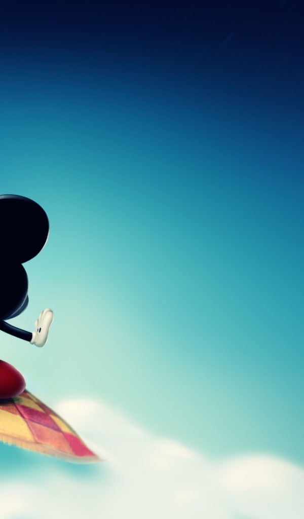 Микки маус на ковре