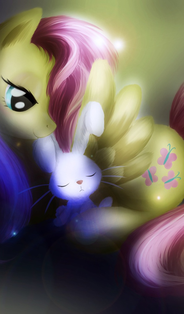 Мой маленький пони с зайчиком