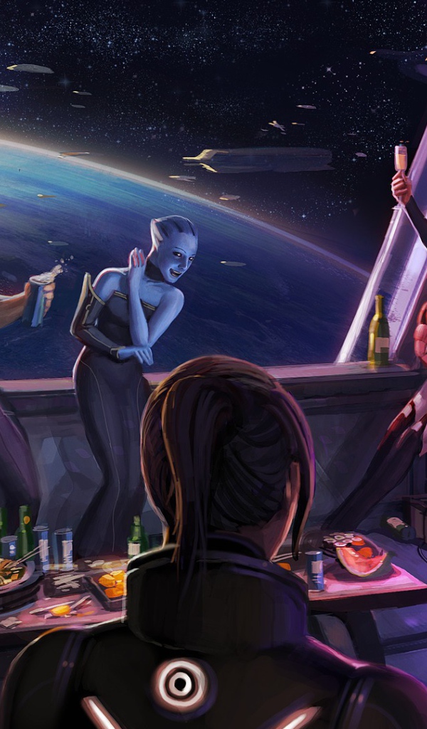 Вечеринка на космическом корабле