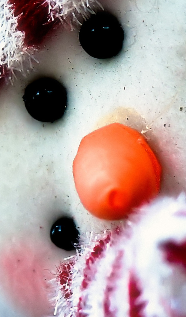 Веселый снеговик