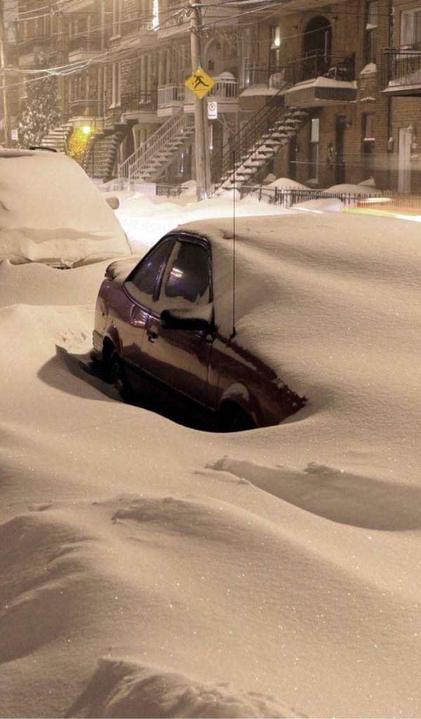 Рождественская ночь в городе