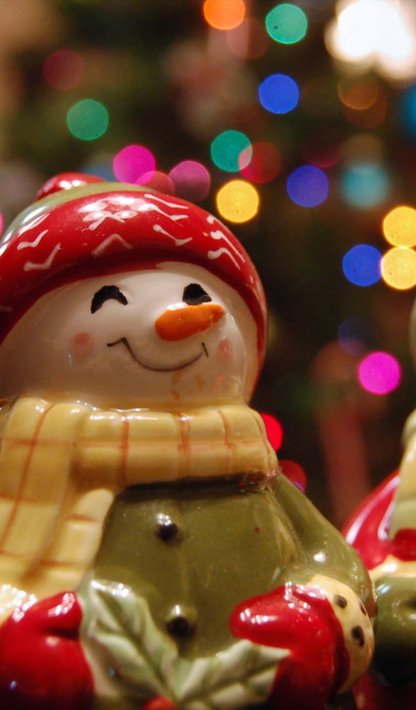 Керамические снеговики