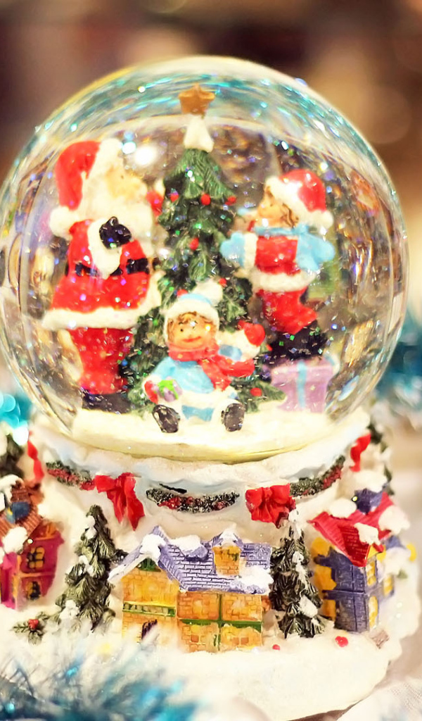 Новогодний волшебный шар