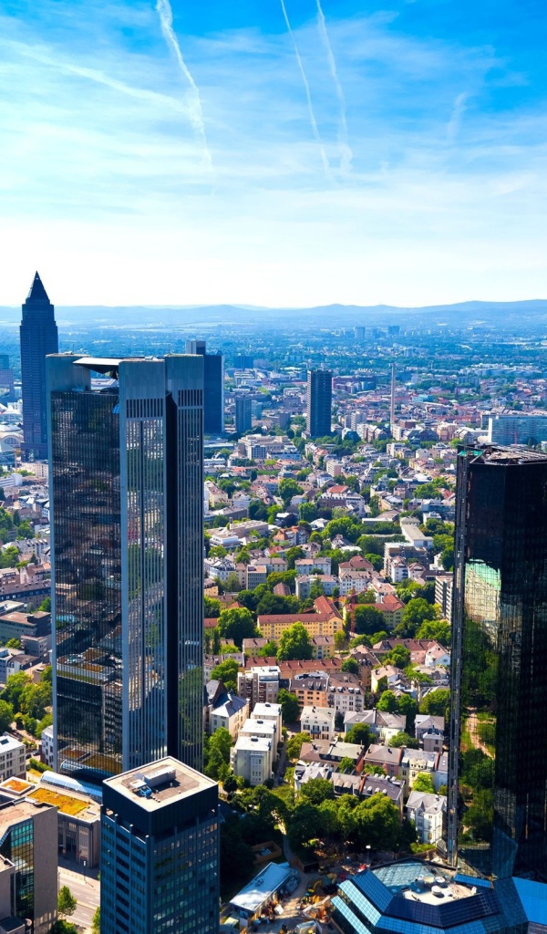 Город с небоскребами