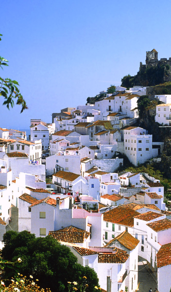 Курортный город на горах