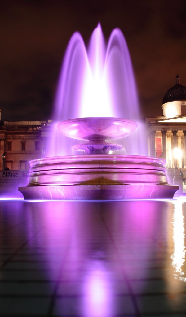 Цветной фонтан