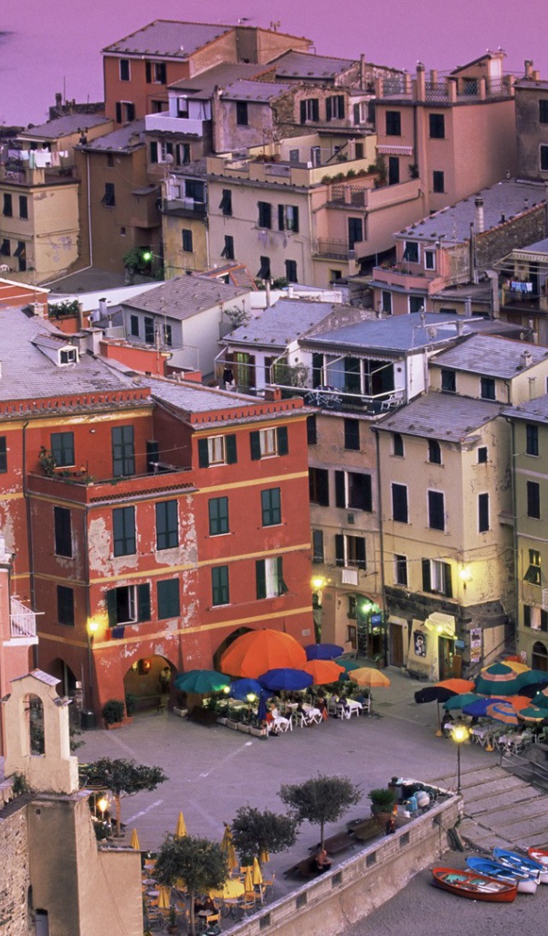 Итальянский город у моря