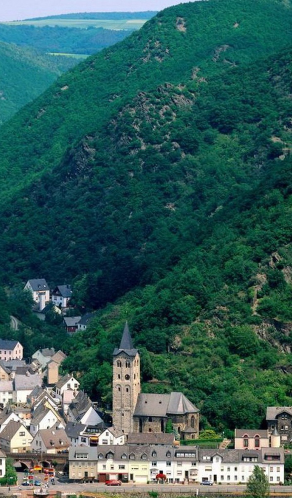 Архитектура города в горах