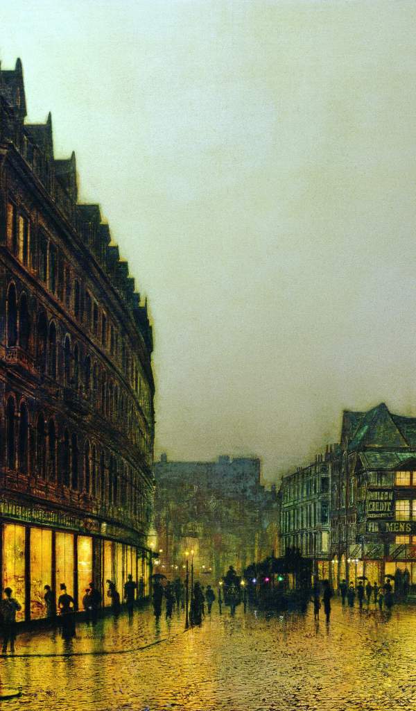 Город после дождя