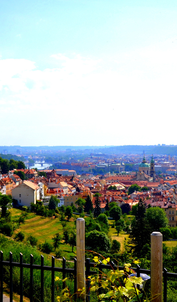 Город Прага в Чехии