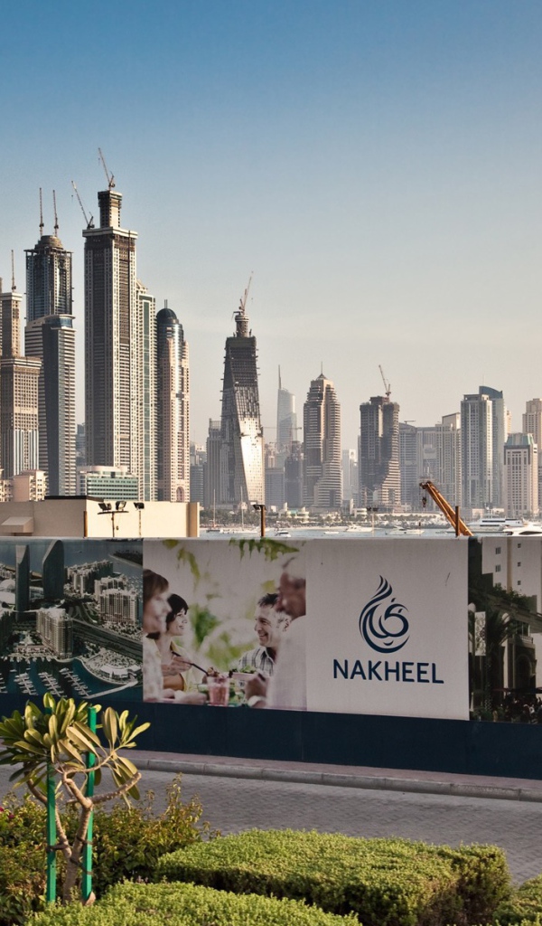 Строительство небоскребов в Дубае