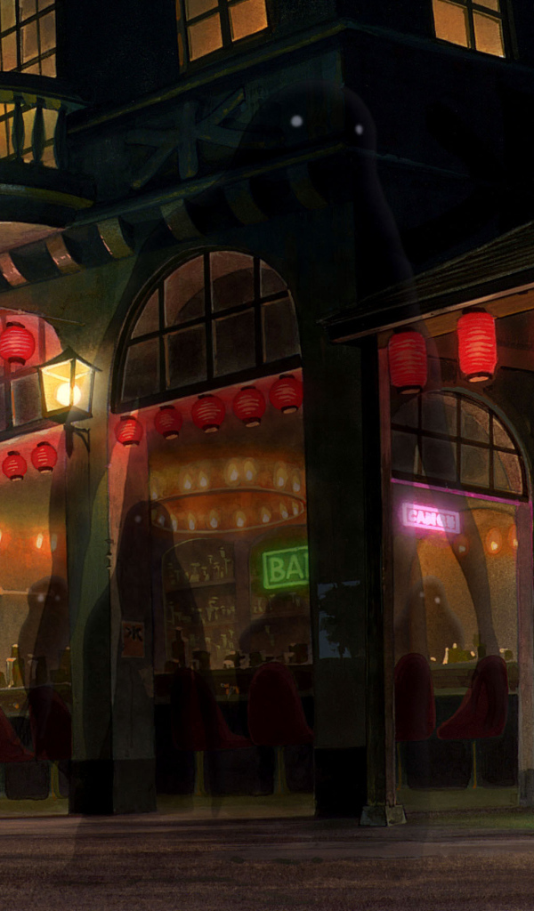 Ночная улица в китае