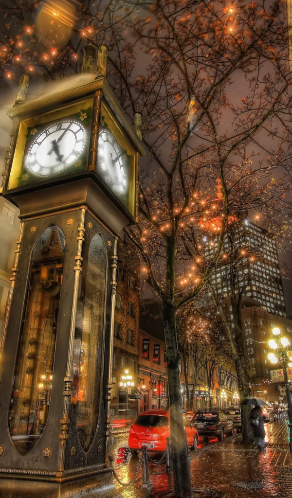 Дождливый вечер в городе