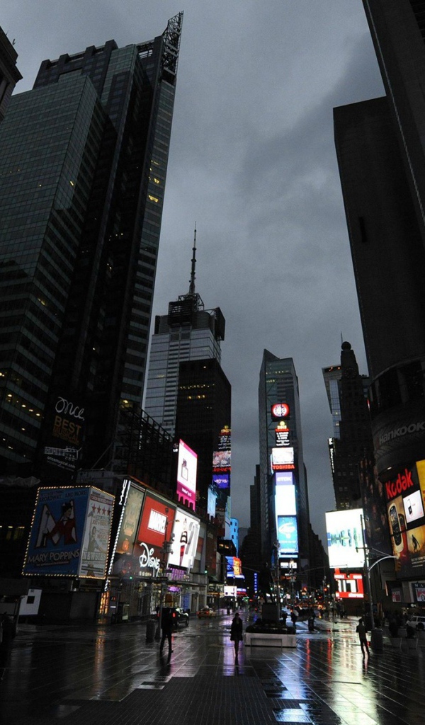 Реклама в городе Нью-Йорк