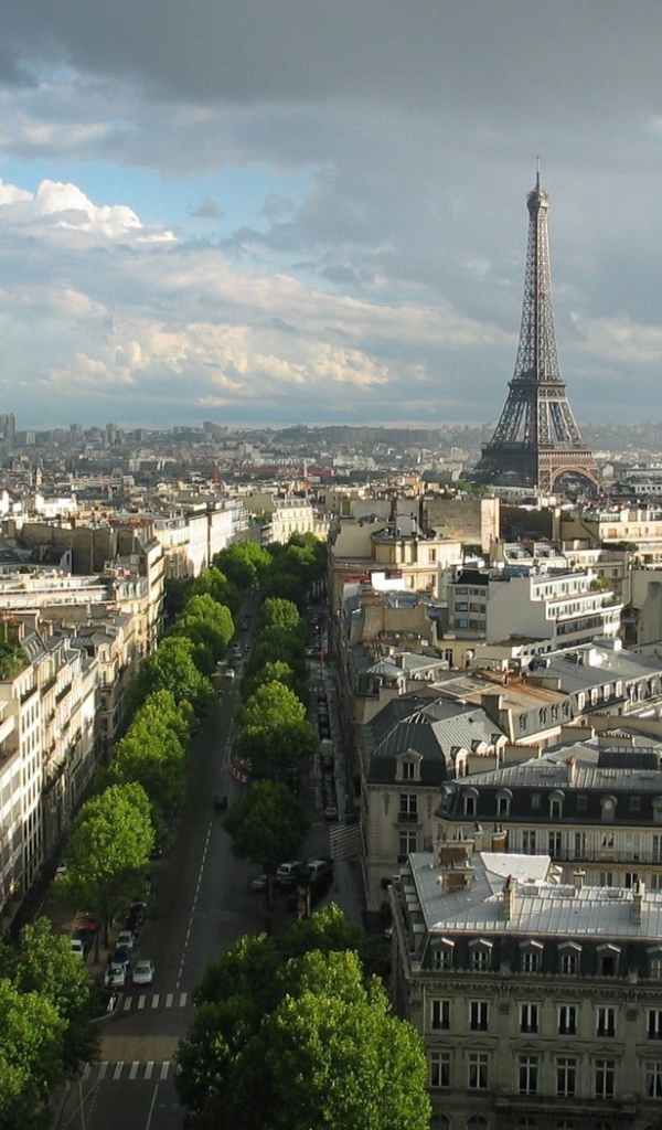 Улицы Парижа Франция