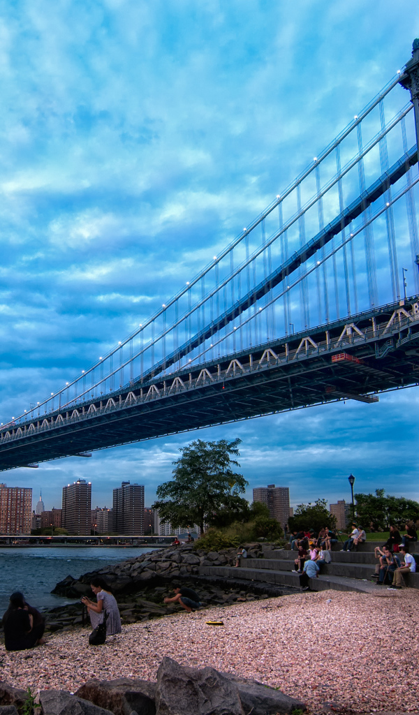 Мост в Нью-Йорке