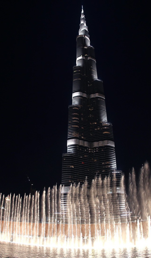 Фонтан в Дубае
