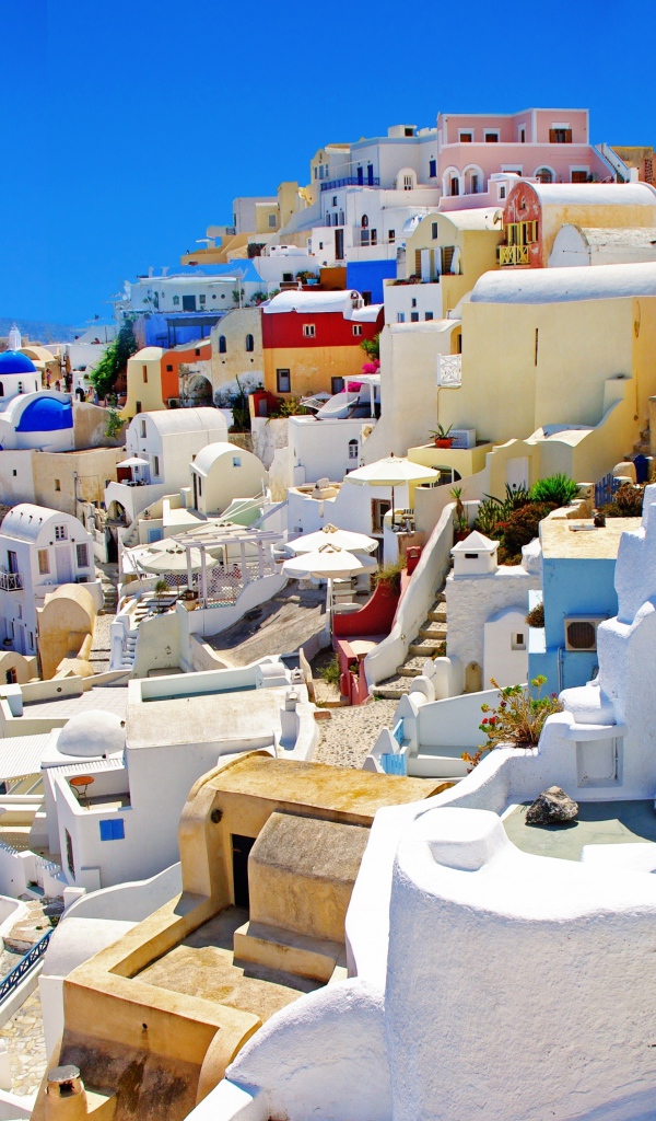 Курортный город в Греции