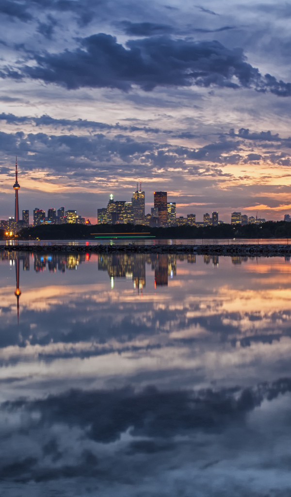 Торонто на закате