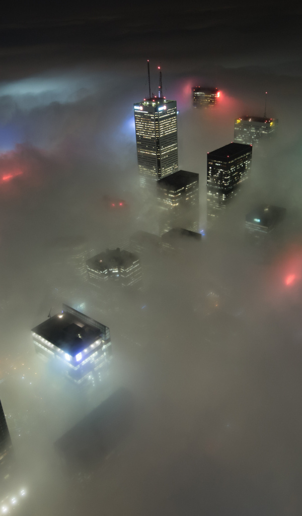 Торонто в тумане