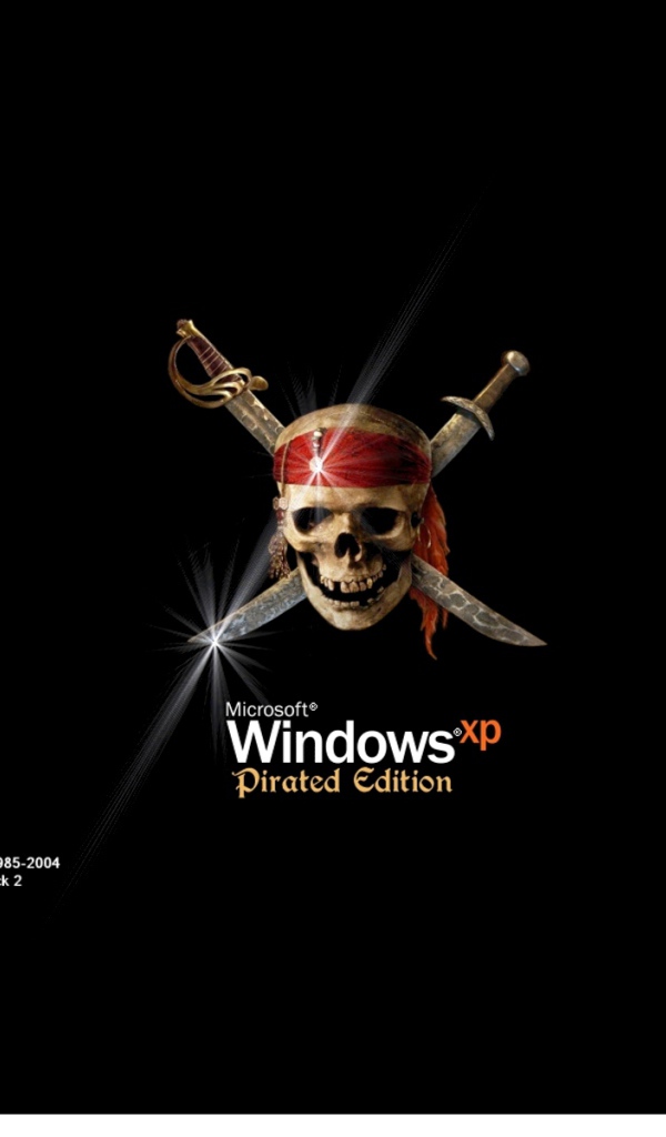 Пиратская копия Windows