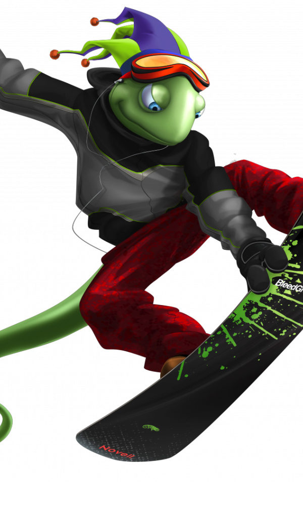 Ящерица знак Линукс