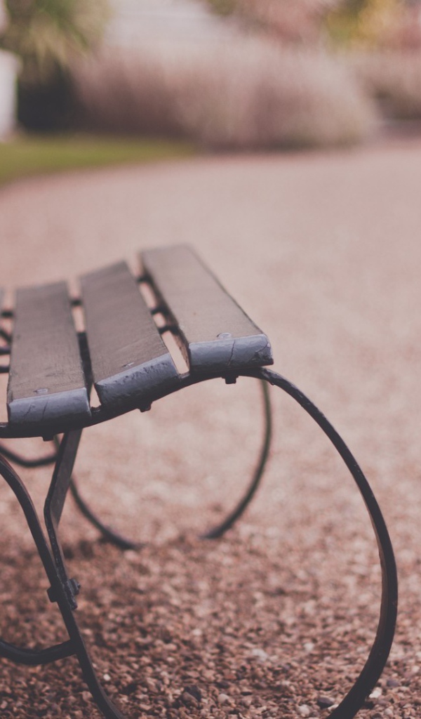 Cкамейка в парке