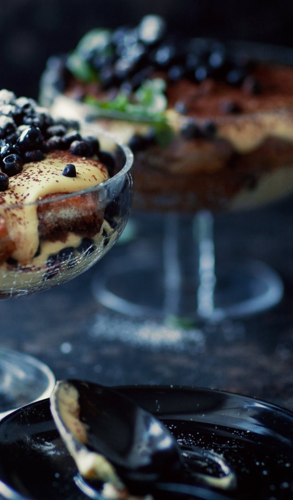 Черничный десерт