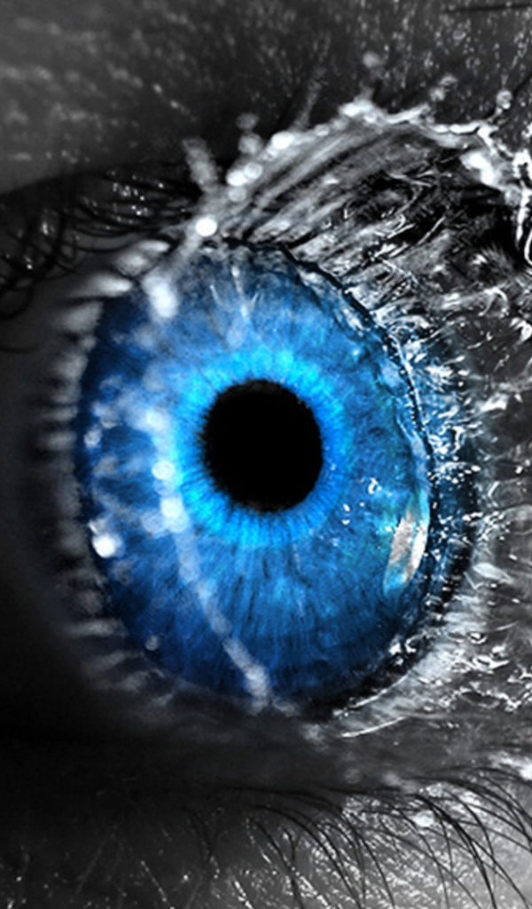 Синий глаз