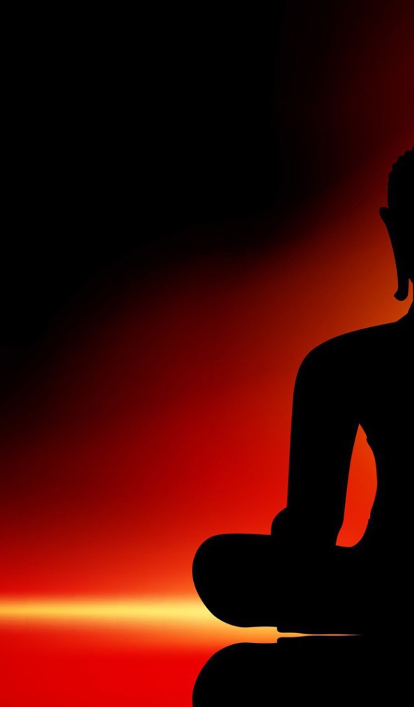 Будда на закате