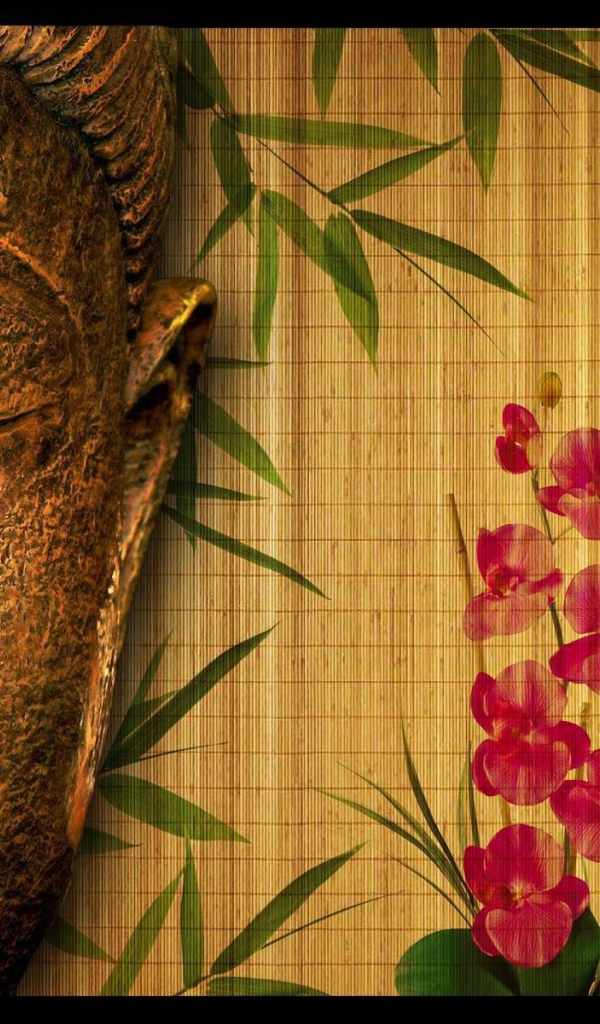 Будда на бамбуке