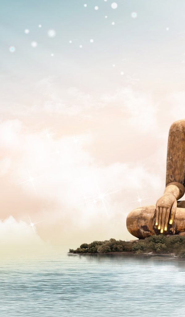 Будда на острове