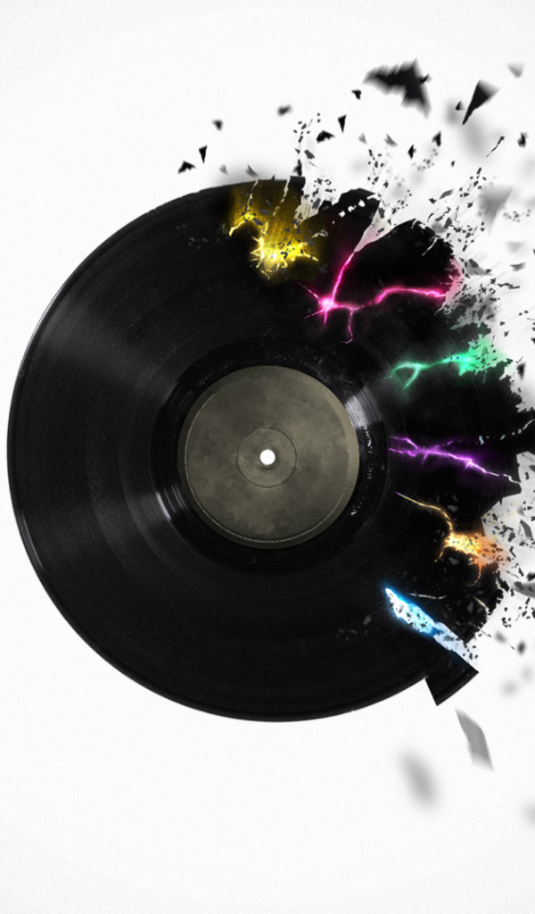 Горящая пластинка