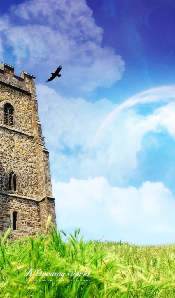 Замок в фантастическом мире