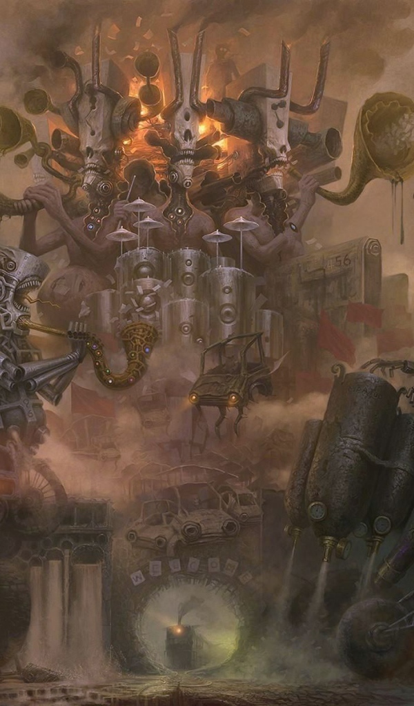 Фантастические конструкции стимпанк