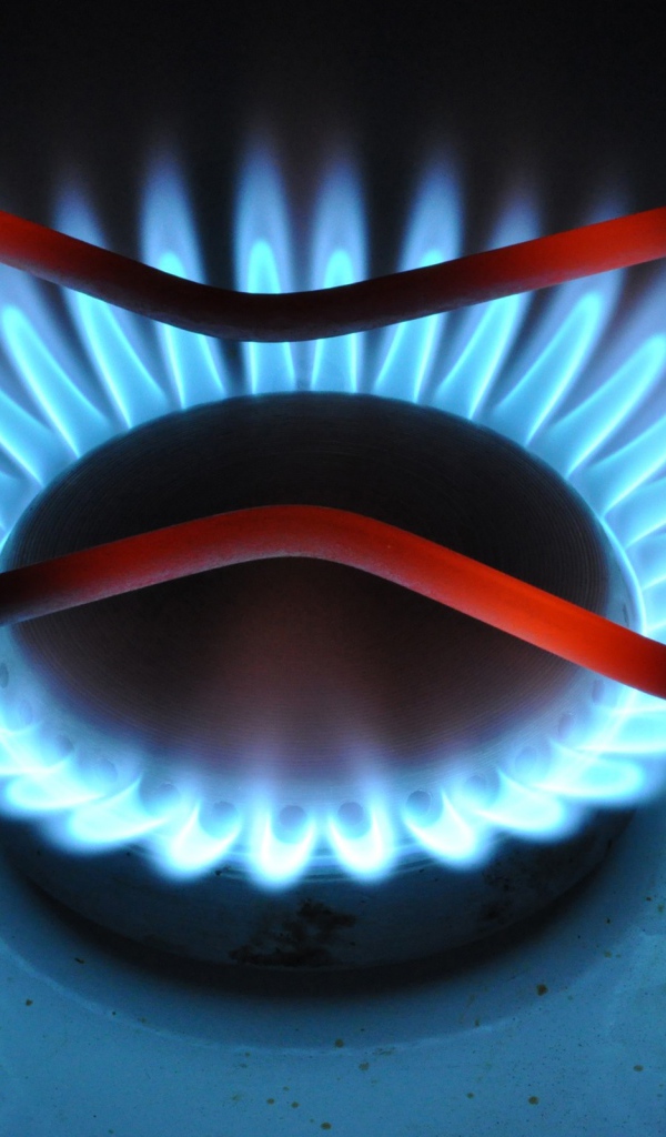 Огонь газовой горелки