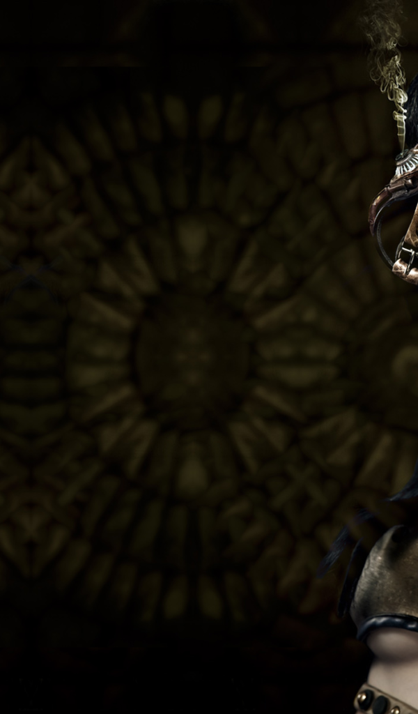 Девушка в очках стимпанк