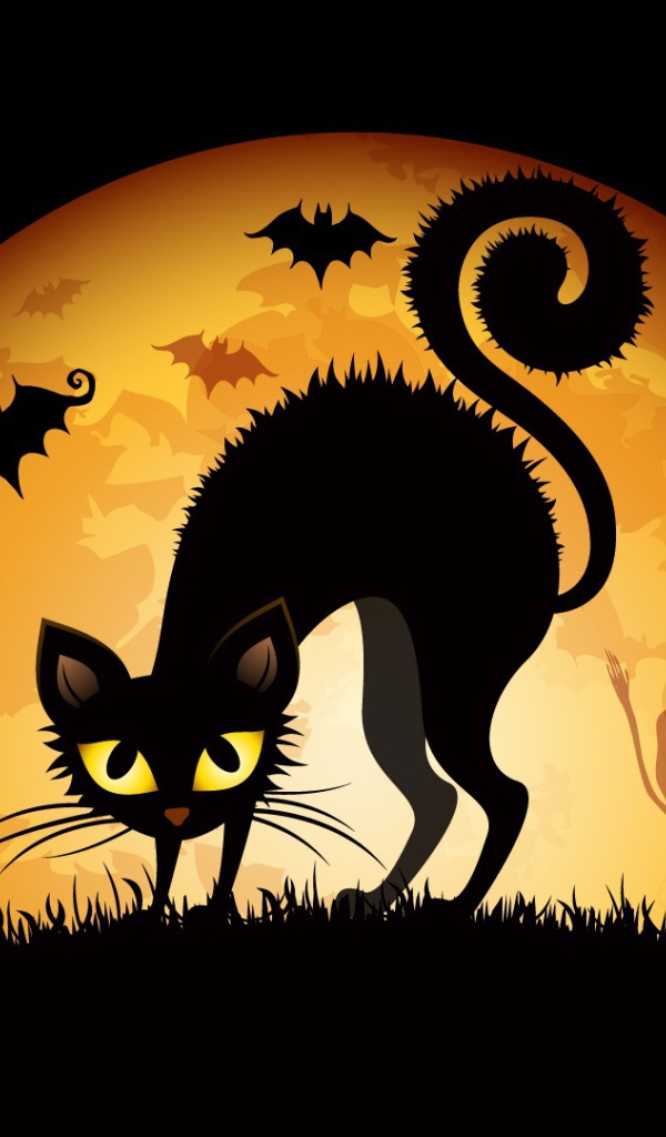 Хеллоуинский кот