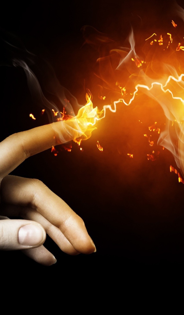 Рука и молния