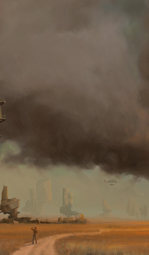 Дом в пустыне стимпанк