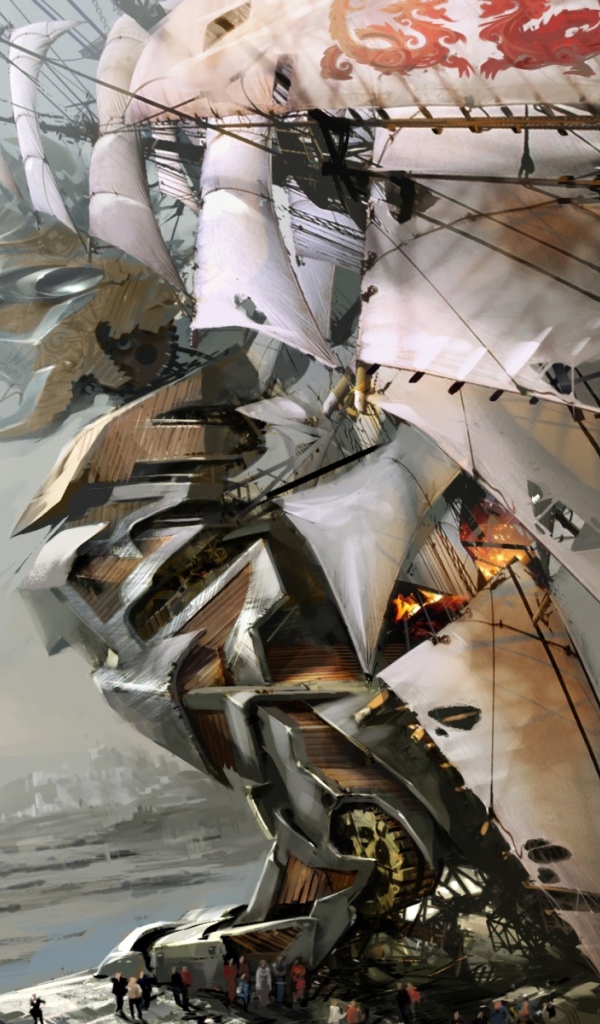 Железные паруса стимпанк